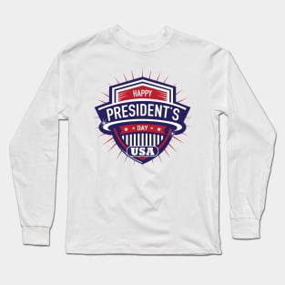 America President's day Long Sleeve T-Shirt